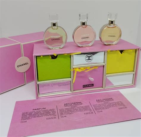 chanel chance variety pack|chanel perfume gift sets.